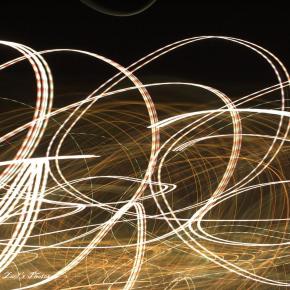 Lights on the&nbsp;night